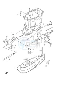 DF 250AP drawing Drive Shaft Housing