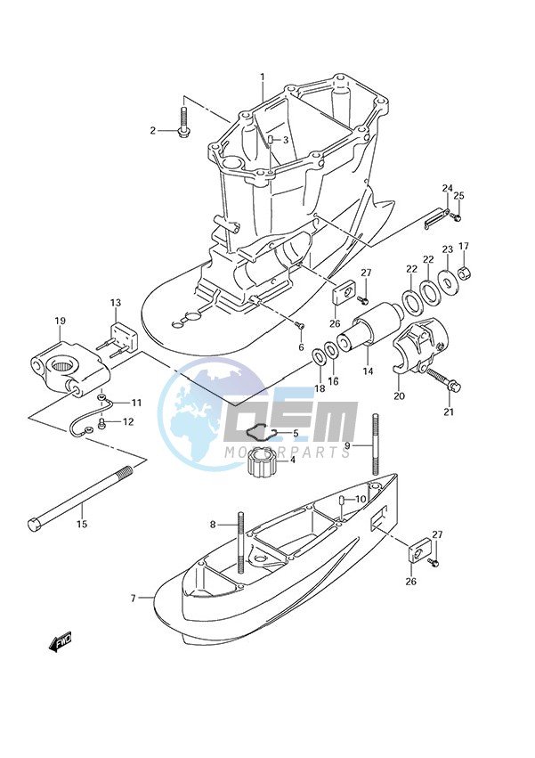 Drive Shaft Housing