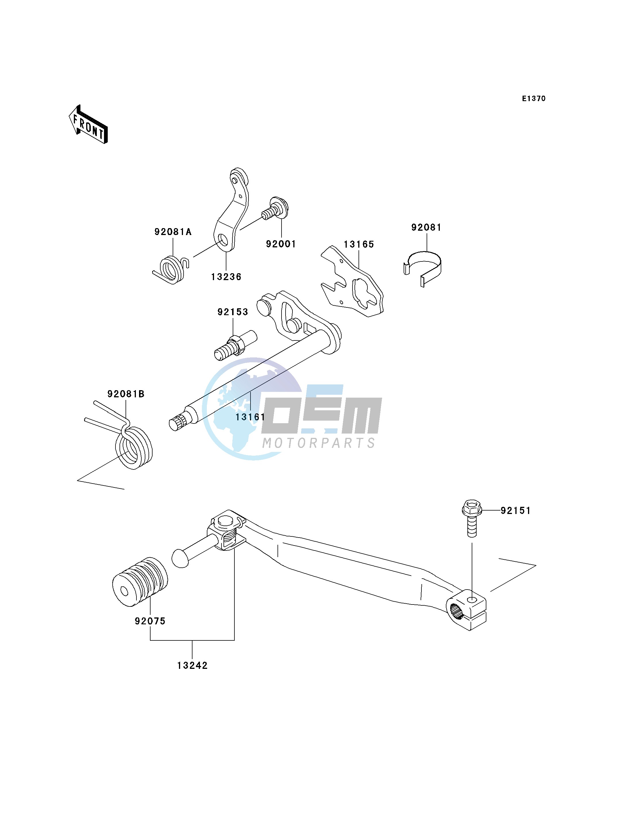 GEAR CHANGE MECHANISM