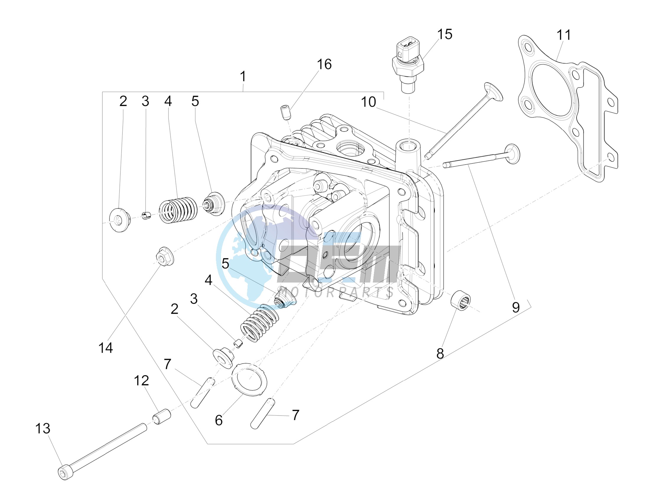 Head unit - Valve