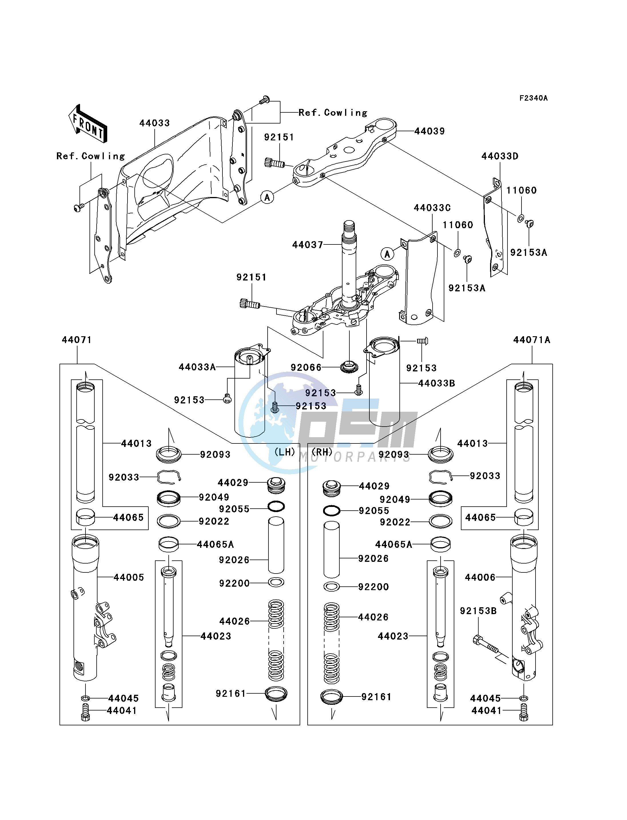 FRONT FORK-- D7F_D7FA_D8F_D8FA- -