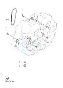 XVS1300A MIDNIGHT STAR (1CS4) drawing OIL PUMP