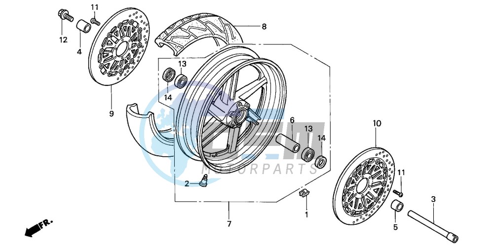 FRONT WHEEL (2)