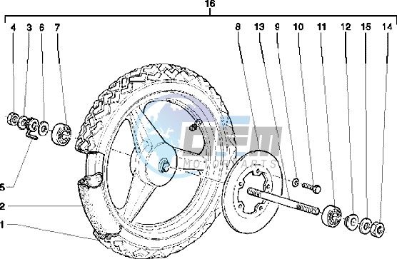 Front wheel