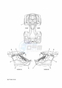 YFM700FWAD GRIZZLY 700 EPS (BLTT) drawing GRAPHICS