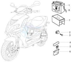 NRG 50 power DD drawing Battery - relays