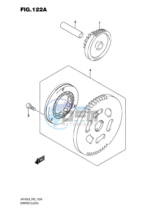 STARTER CLUTCH