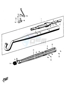 F3 [BUSHWHACKER] 175 [BUSHWHACKER] drawing MUFFLER