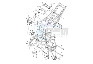 FZ1 1000 drawing FRAME