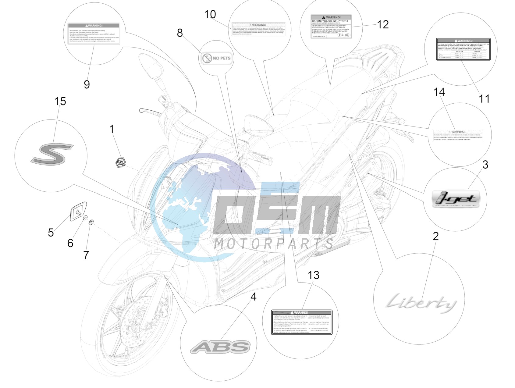 Plates - Emblems