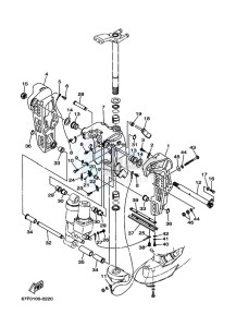 F100AETL drawing FRONT-FAIRING-BRACKET