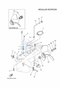 F200BET drawing PROPELLER-HOUSING-AND-TRANSMISSION-2