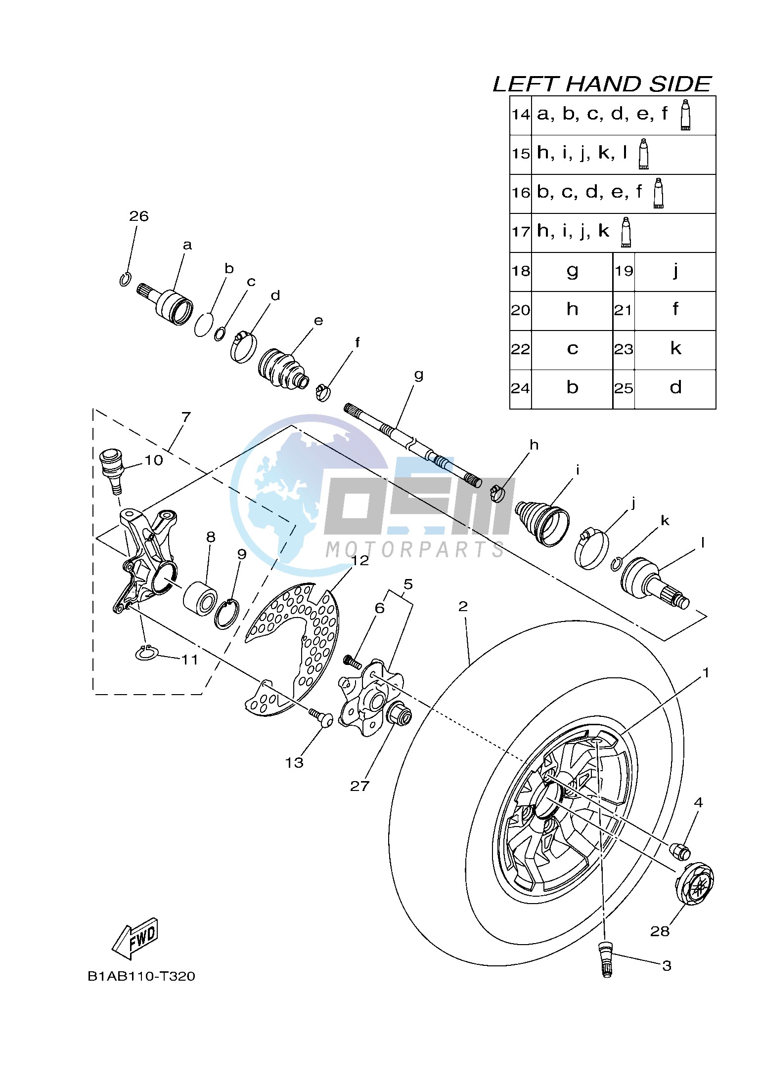 FRONT WHEEL