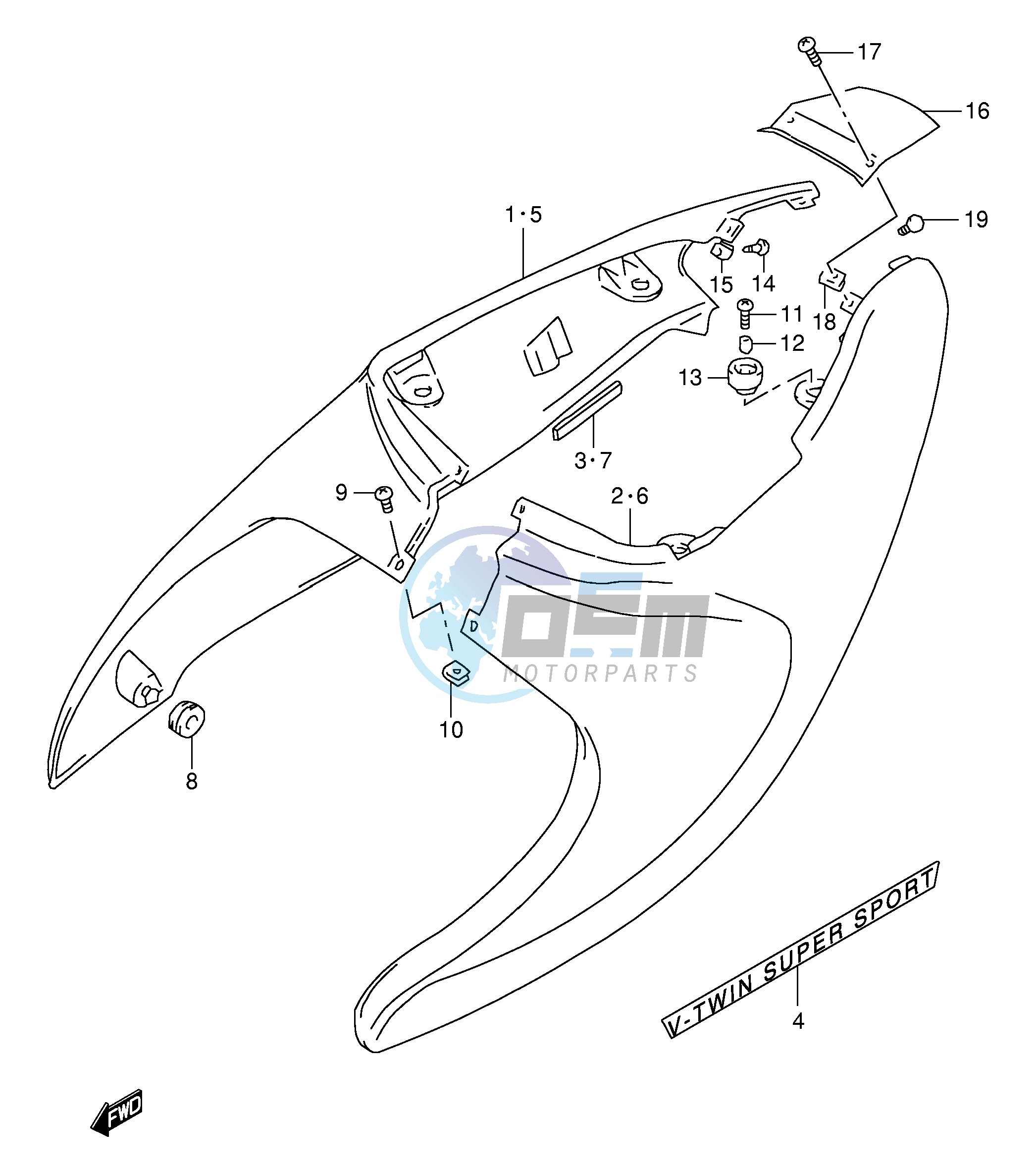 FRAME COVER (MODEL Y K1)