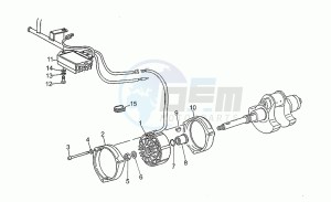 Sport 1100 Iniezione Iniezione drawing Generator - regulator