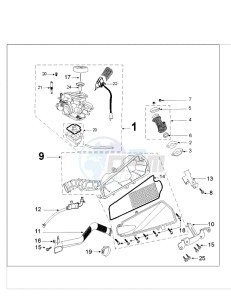 FIGHT 3 AN 4T drawing CARBURETTOR