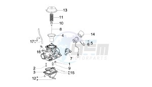 SONAR - 150 CC VTHLS3A1A 4T drawing CARBURETOR