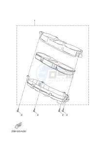 YP125R X-MAX125 (2DM1 2DM1) drawing METER