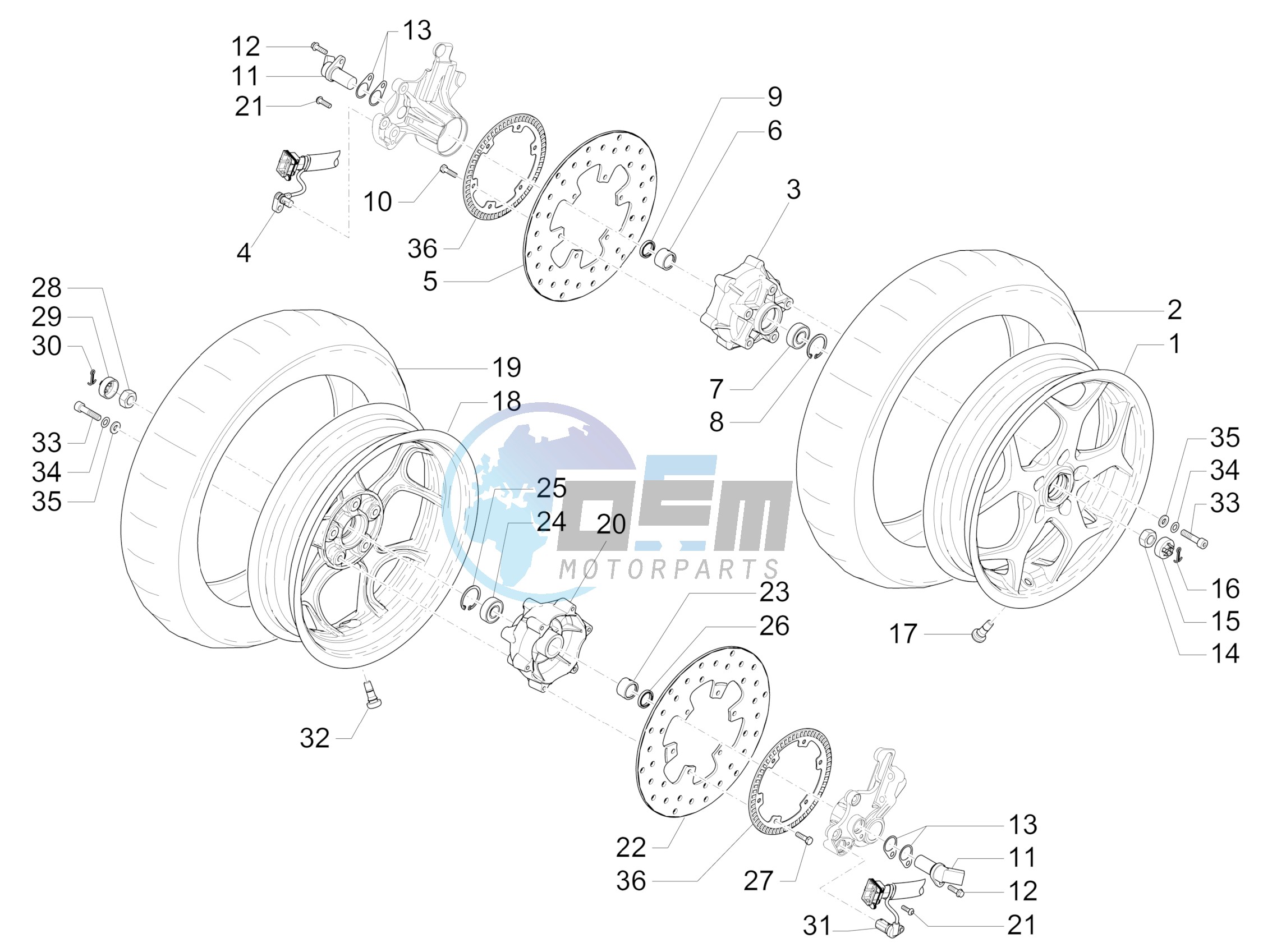 Front wheel