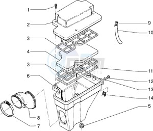 RK 50 drawing Air Cleaner