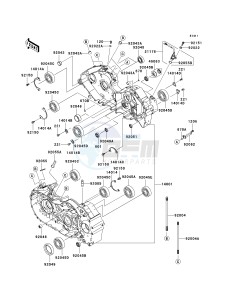 VN 2000 H [VULCAN 2000 CLASSIC] (8F-9F) H8F drawing CRANKCASE