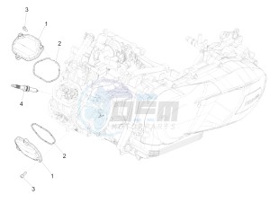 GTS 125 GTS SUPER 125 4T IE ABS E4 (EMEA) drawing Cylinder head cover