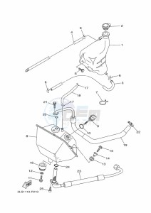 YFM700R YFM70RSXK (2LSS) drawing OIL TANK