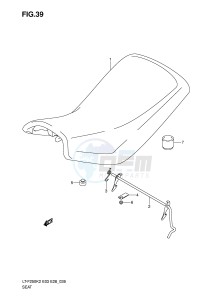 LT-F250 (E3-E28) drawing SEAT