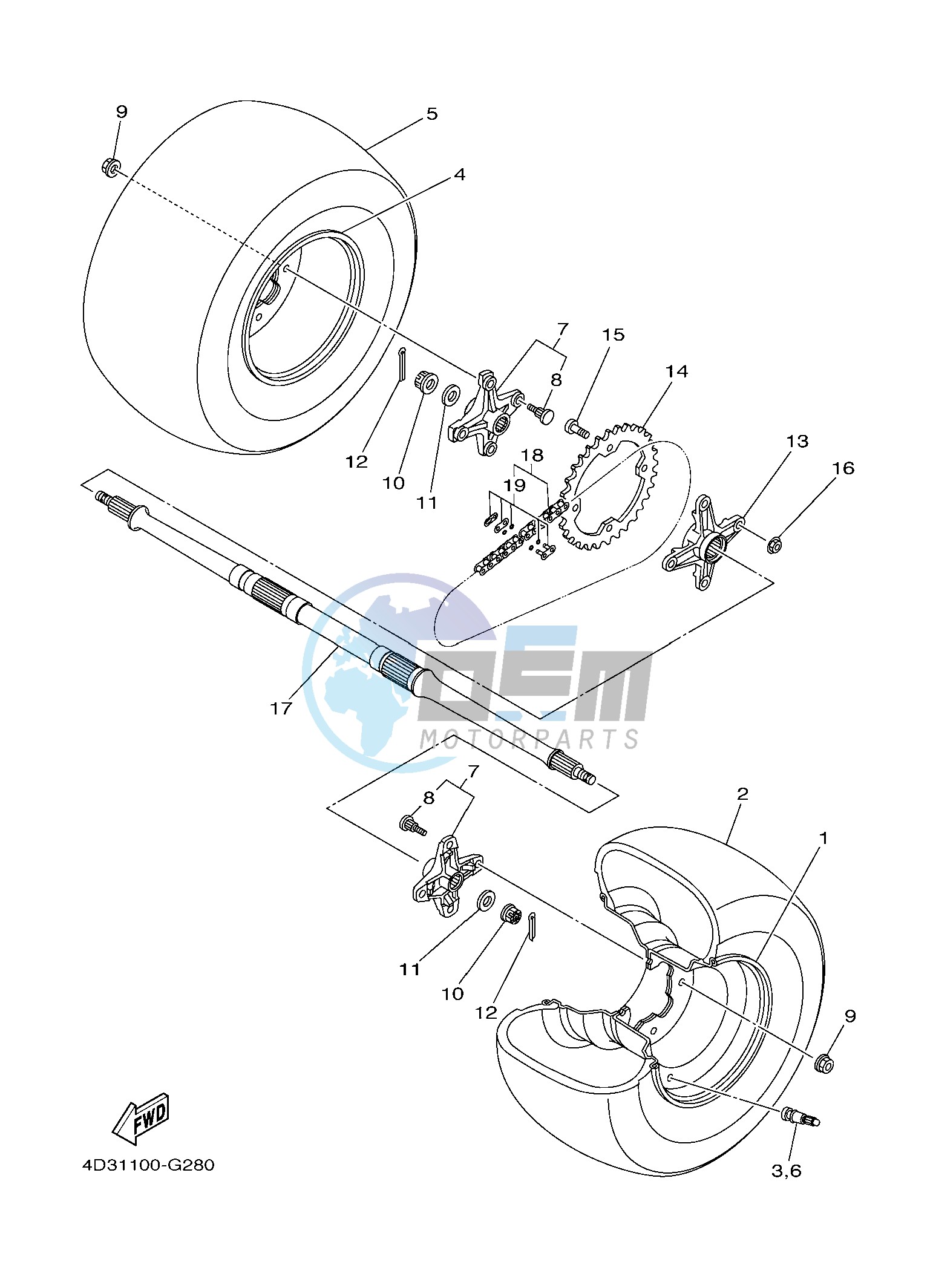 REAR WHEEL