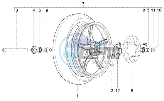 Front wheel