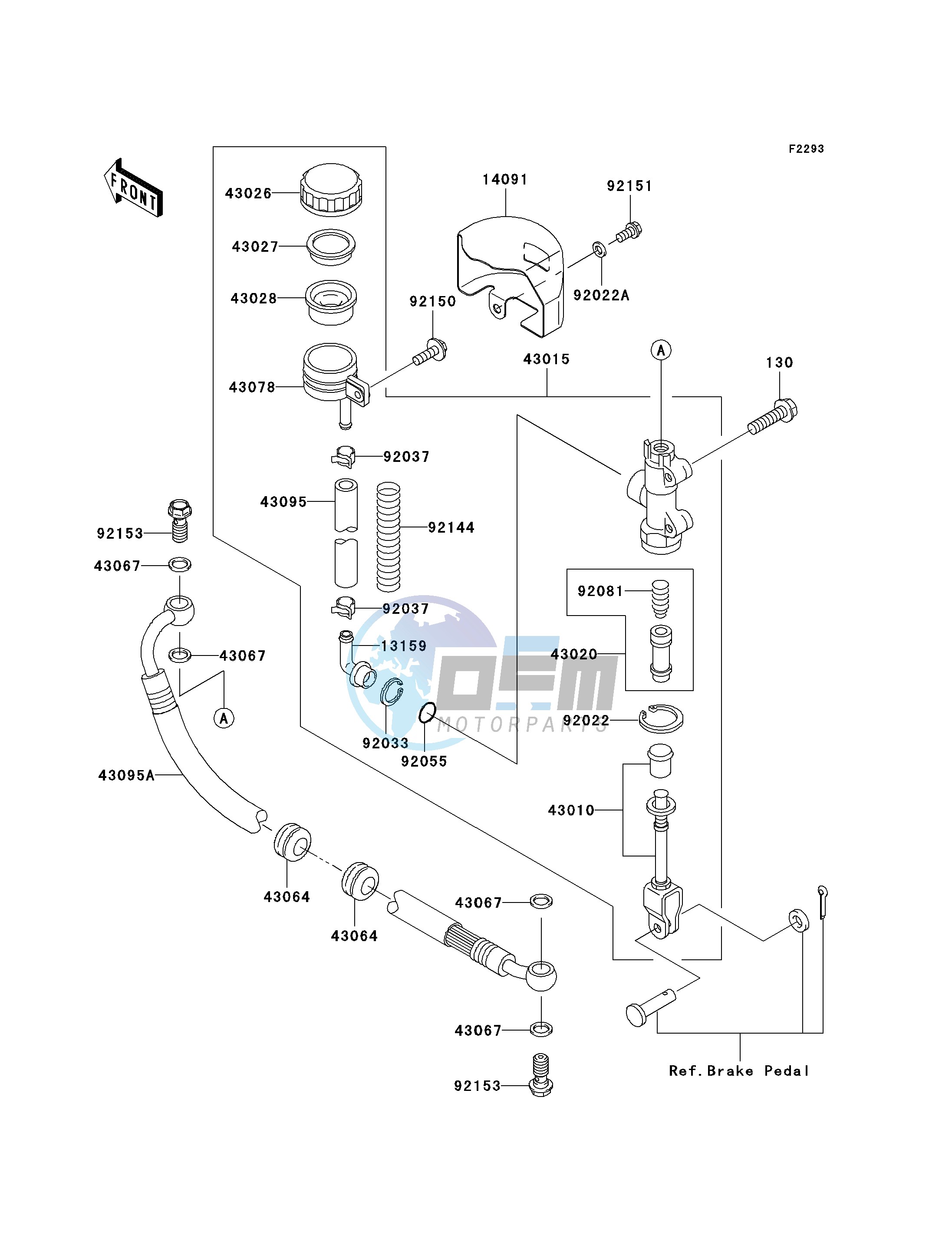 REAR MASTER CYLINDER