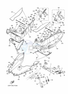 GPD125-A NMAX 125 (BV3H) drawing FRONT BRAKE CALIPER