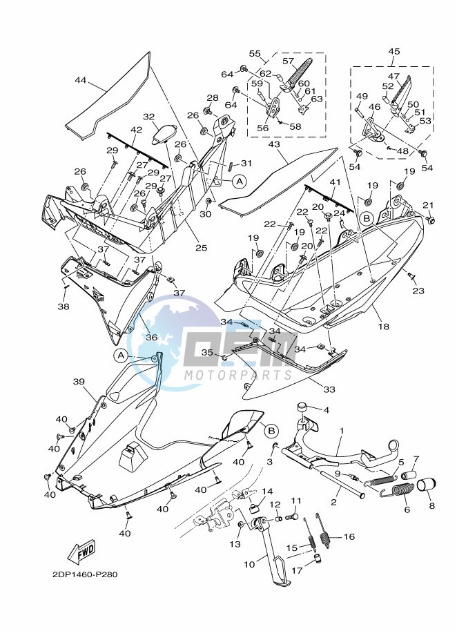 FRONT BRAKE CALIPER