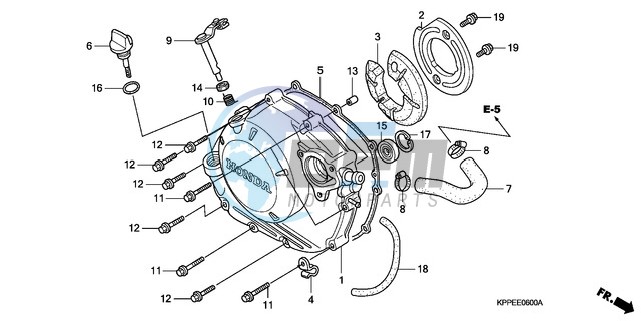 RIGHT CRANKCASE COVER