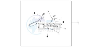 VT750C2F9 Australia - (U / KMH MME) drawing CH BKRST MNT BRKT