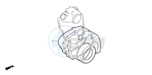 NX650 500 DOMINATOR drawing GASKET KIT B