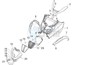 MP3 400 ie mic drawing Front shield