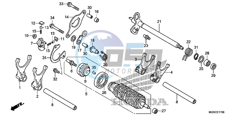 GEARSHIFT DRUM