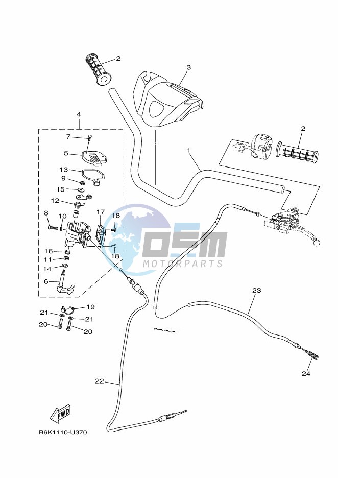 STEERING HANDLE & CABLE