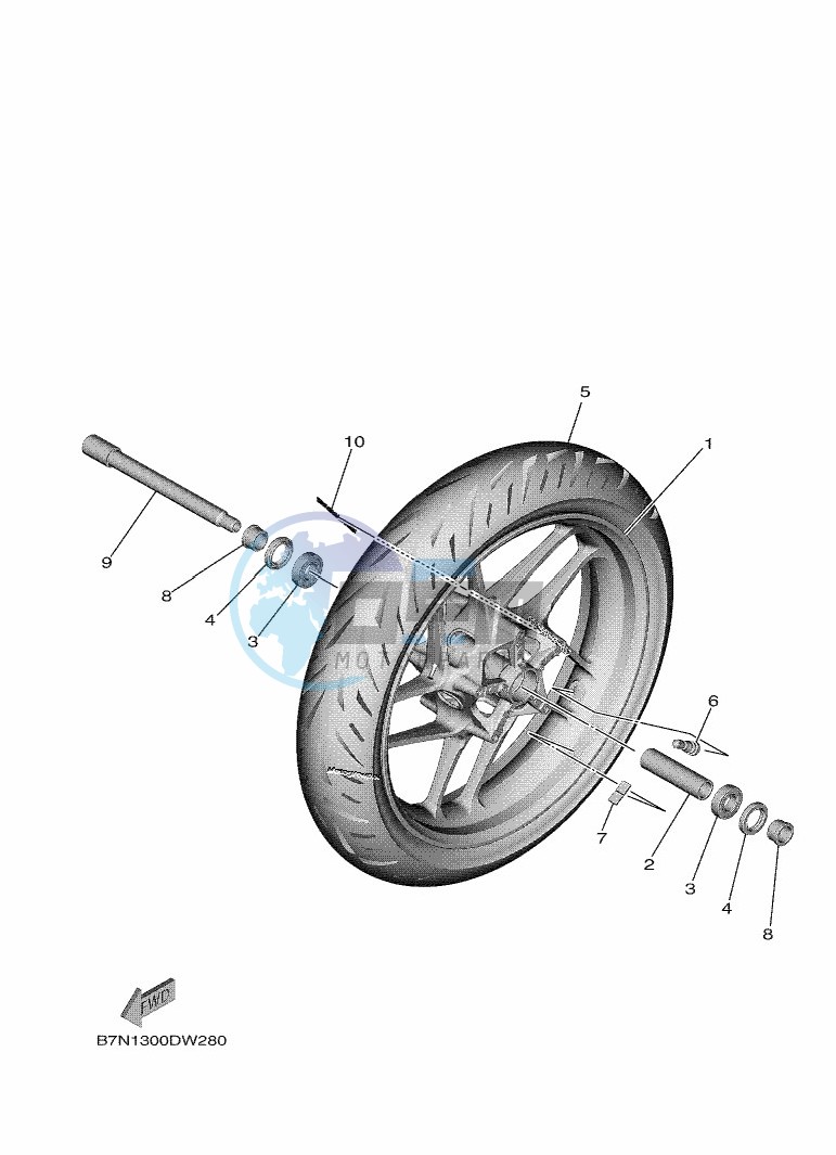 FRONT WHEEL