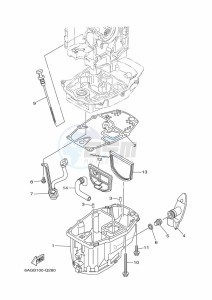 F20BMHL drawing OIL-PAN