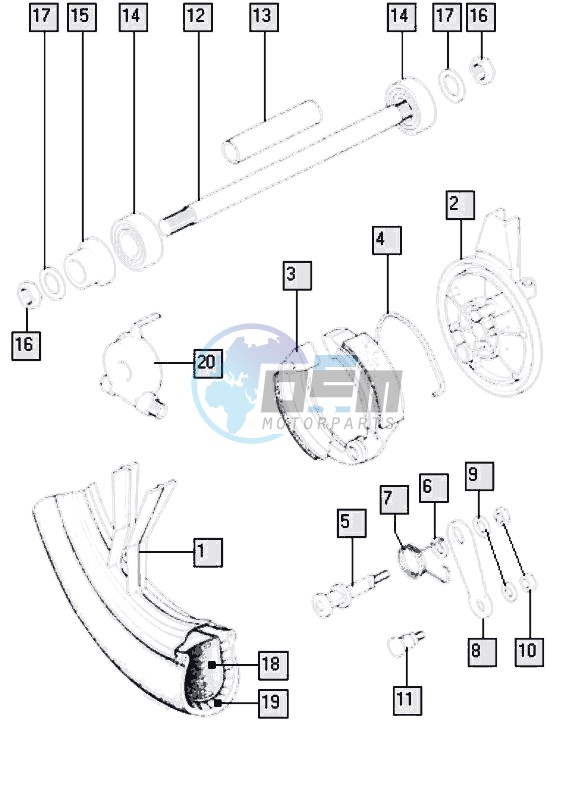 Front wheel I