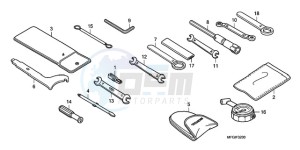 CB600FA Europe Direct - (ED) drawing TOOLS