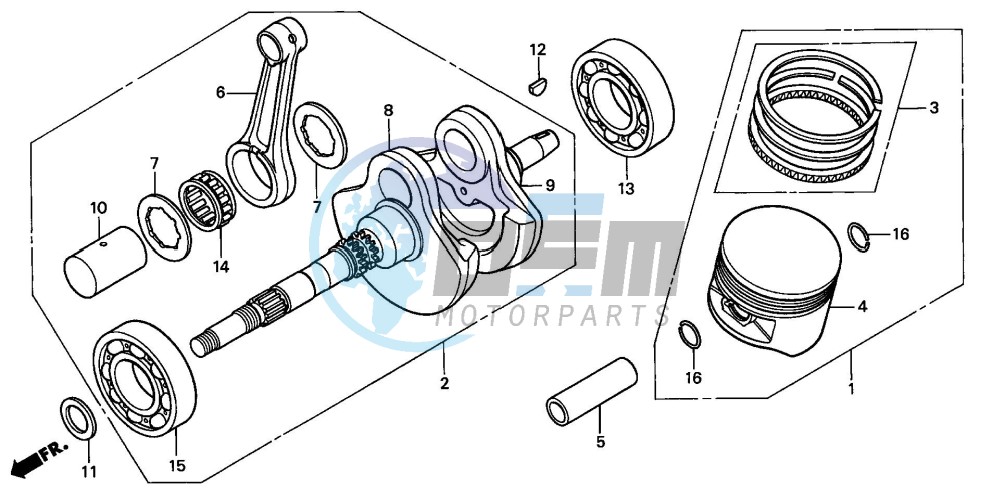 CRANKSHAFT/PISTON