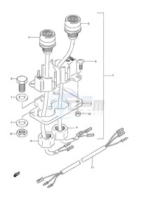 DF 50 drawing Opt: Trim Switch