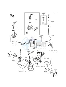 D-TRACKER 125 KLX125DEF XX (EU ME A(FRICA) drawing Ignition Switch