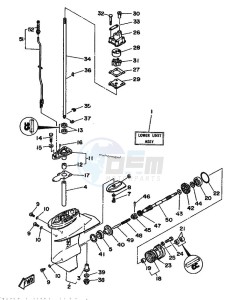 8C drawing PROPELLER-HOUSING-AND-TRANSMISSION-1