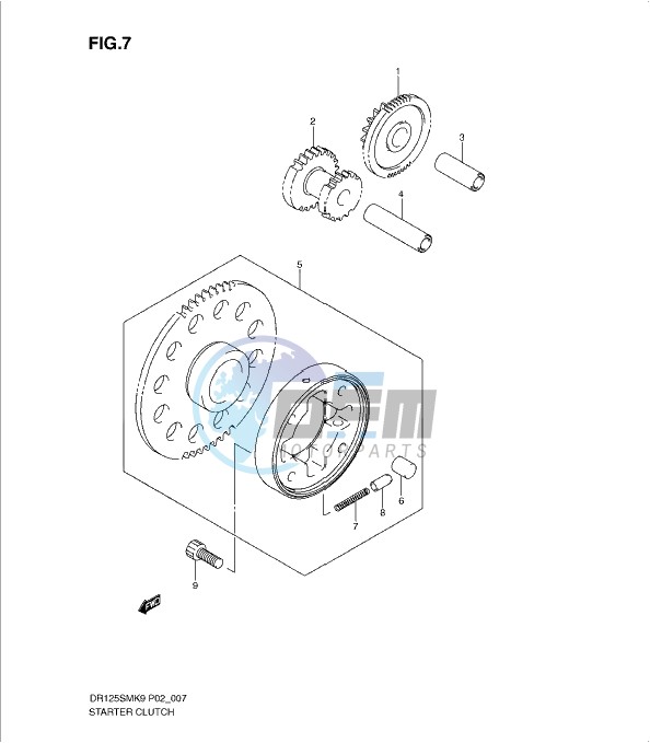 STARTER CLUTCH