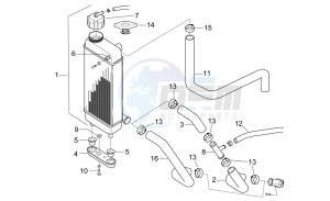 MX 50 drawing Water cooler