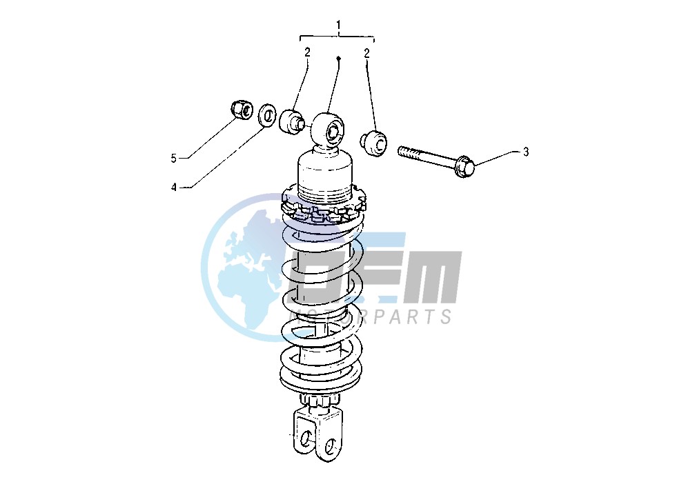 REAR SHOCK ABSORBER